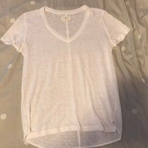 Linen Lou & grey top